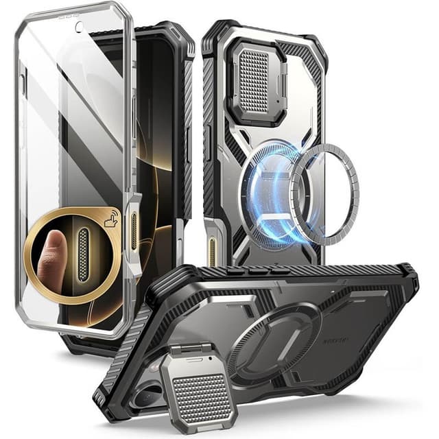 i-Blason Armorbox cover iPhone 16 Pro Max - TiGray