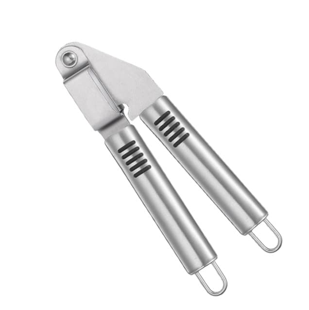 Ny vitlökspress med halkfritt handtag i rostfritt stål