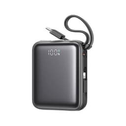 Joyroom JR-PBF27 powerbank 10.000 mAh med dobbeltkabel og 22,5 W hurtigopladning