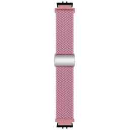 BK Flettet magnetisk klokkereim Samsung Galaxy Fit 3 - Pink