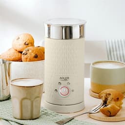 Mælkeskummer med opvarmning - 500 W, 4 funktioner, non-stick belægning
