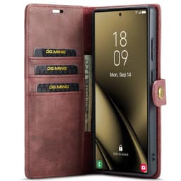 Wallet DG-Ming 2i1 Samsung Galaxy S25 Ultra - Rød