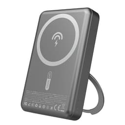Dudao Powerbank 10000 mAh PD 22,5 W med MagSafe og stativ – Grå