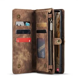 CaseMe mobilcover 008 8-kort Samsung Galaxy S25 Ultra - Brun