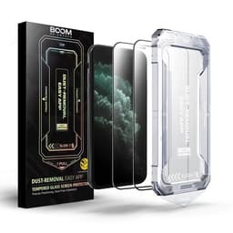BOOM iPhone XS Max Härdat Glas Skärmskydd - 2 Pack