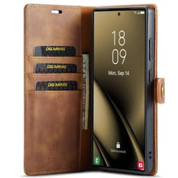 Lompakkokotelo DG-Ming 2i1 Samsung Galaxy S25 Ultra - Ruskea