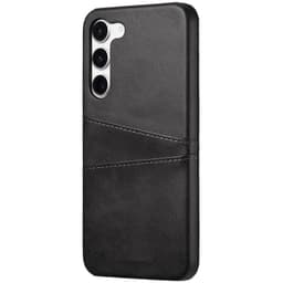 Retro cover med slots Samsung Galaxy S25 - Mørkegrå