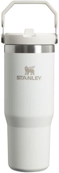 Stanley The IceFlow Flip Straw Tumbler thermos flask, white, 890 ml