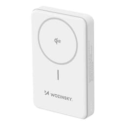 Powerbank 10000mAh med 22,5W snabbladdning, Qi2 trådlös laddning och inbyggt stativ