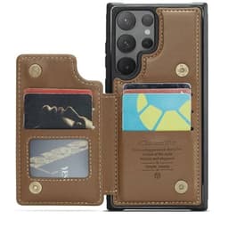 CaseMe mobildeksel C22 Samsung Galaxy S25 Ultra - Brun