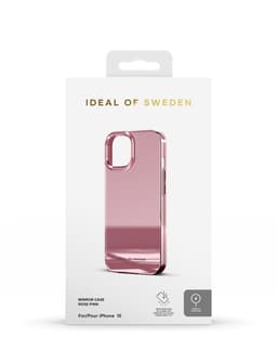 Mirror Case MagSafe iPhone 13 / 14 / 15 / 16e Mirror Rose Pink