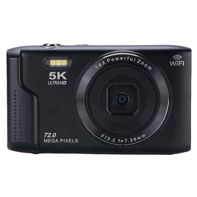S95 Pro 5K Digitalkamera 16x Zoom WiFi 72MP 2,8"" Skärm Kamera + Minneskort