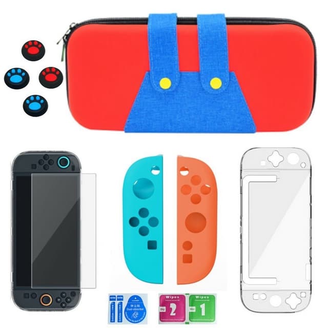 Kompatibelt med Nintendo Switch 2 Skyddsfodral Set Förvaringskit skärmskydd mm