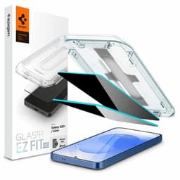 Spigen [2-Pack] Galaxy S25 Plus/S24 Plus Skærmbeskytter Hærdet Glas EZ-FIT