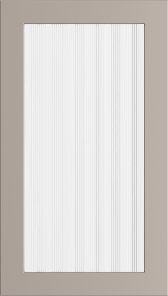 Epoq Trend Sand räfflad glaslucka 40x70