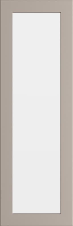 Epoq Trend Sand lasinen kaapinovi keittiöön 30x92 cm