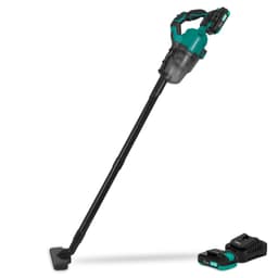 VONROC Støvsuger 20V - Stangstøvsuger | 2-i-1 | Kompakt og kraftfuld – Til hjem, bil og kontor | Inkl. 2x 2.0Ah akku og oplader