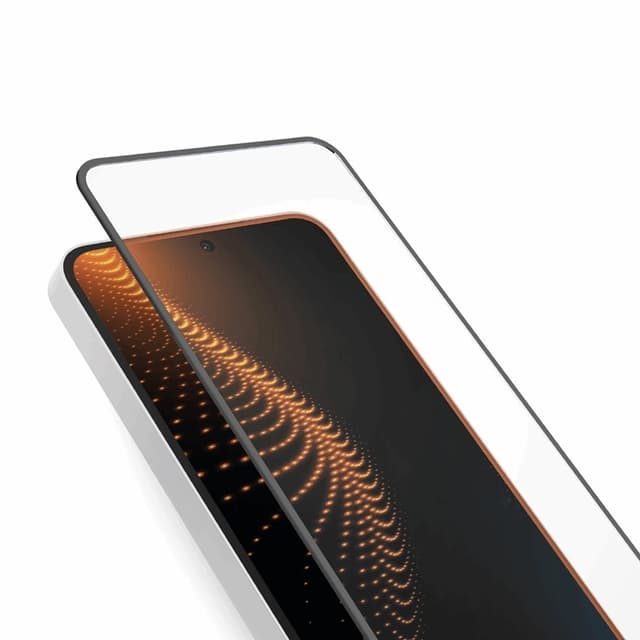 SBS Galaxy S25/S24 hærdet glas skærmbeskytter D3O med ramme