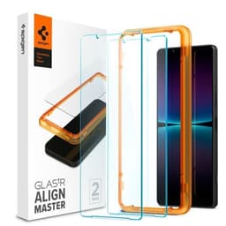 Spigen [2-Pack] Sony Xperia 1 VI Härdat Glas Skärmskydd ALM Tr
