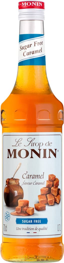 Monin Sukkerfri Karamel Sirup drikkekoncentrat