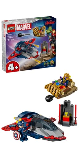LEGO Marvel Captain America mot Thanos 76319