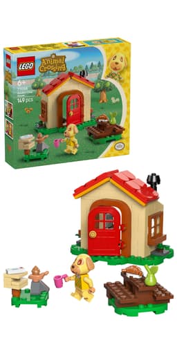 LEGO Animal Crossing Goldie i sit hyggelige hus 77058