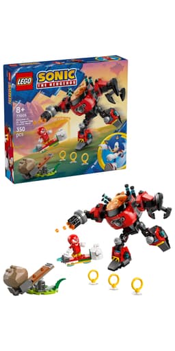 LEGO Sonic the Hedgehog Knuckles mod dr. Eggmans Egg Crusher-mech 77005
