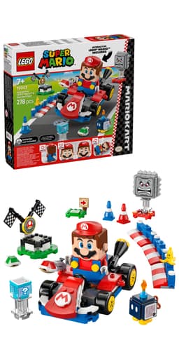LEGO Super Mario: Mario Kart – Interaktiv LEGO Mario og Standard Kart 72043