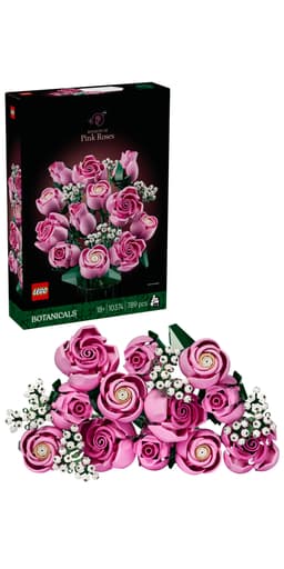LEGO Botanicals Buket af pink roser 10374