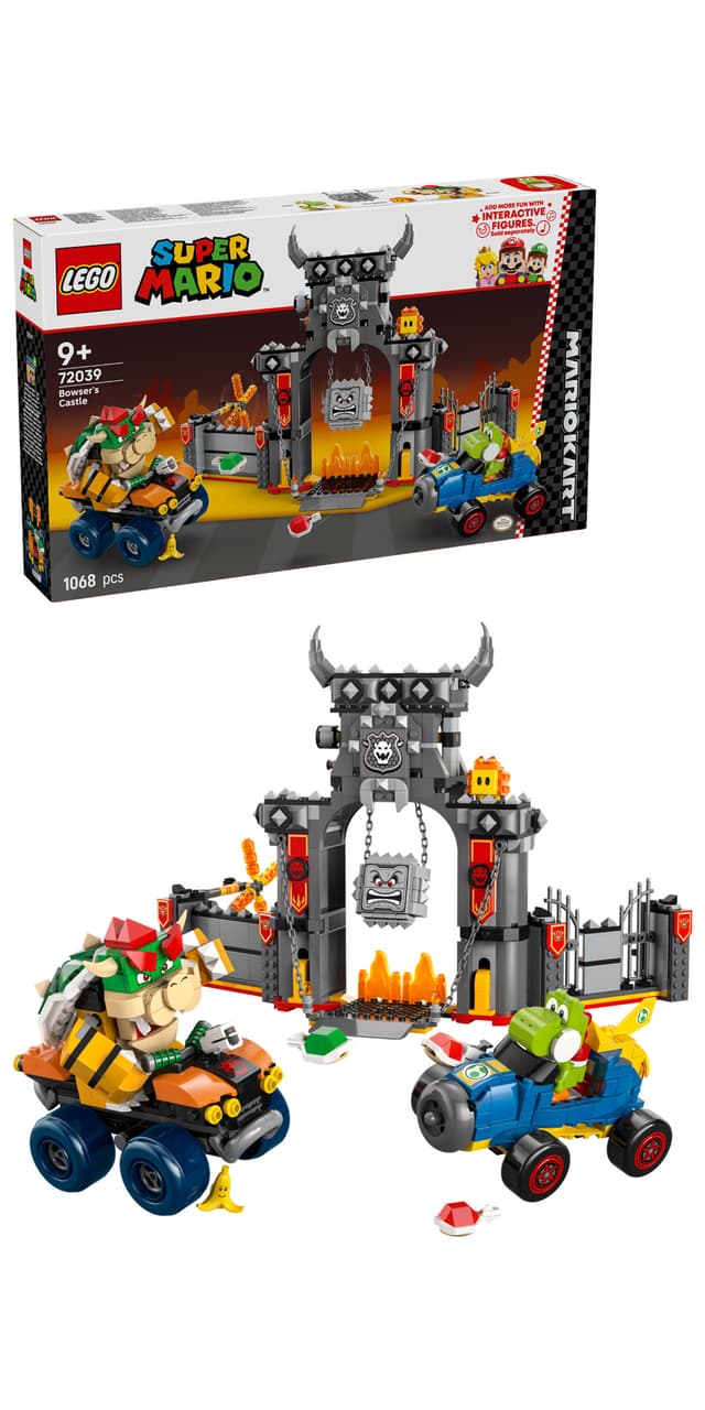 LEGO - Super Mario - Mario Kart™ – Bowsers slott (72039)