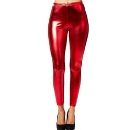 Leggings i metallisk look