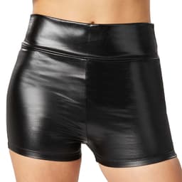 Shorts i metallisk look