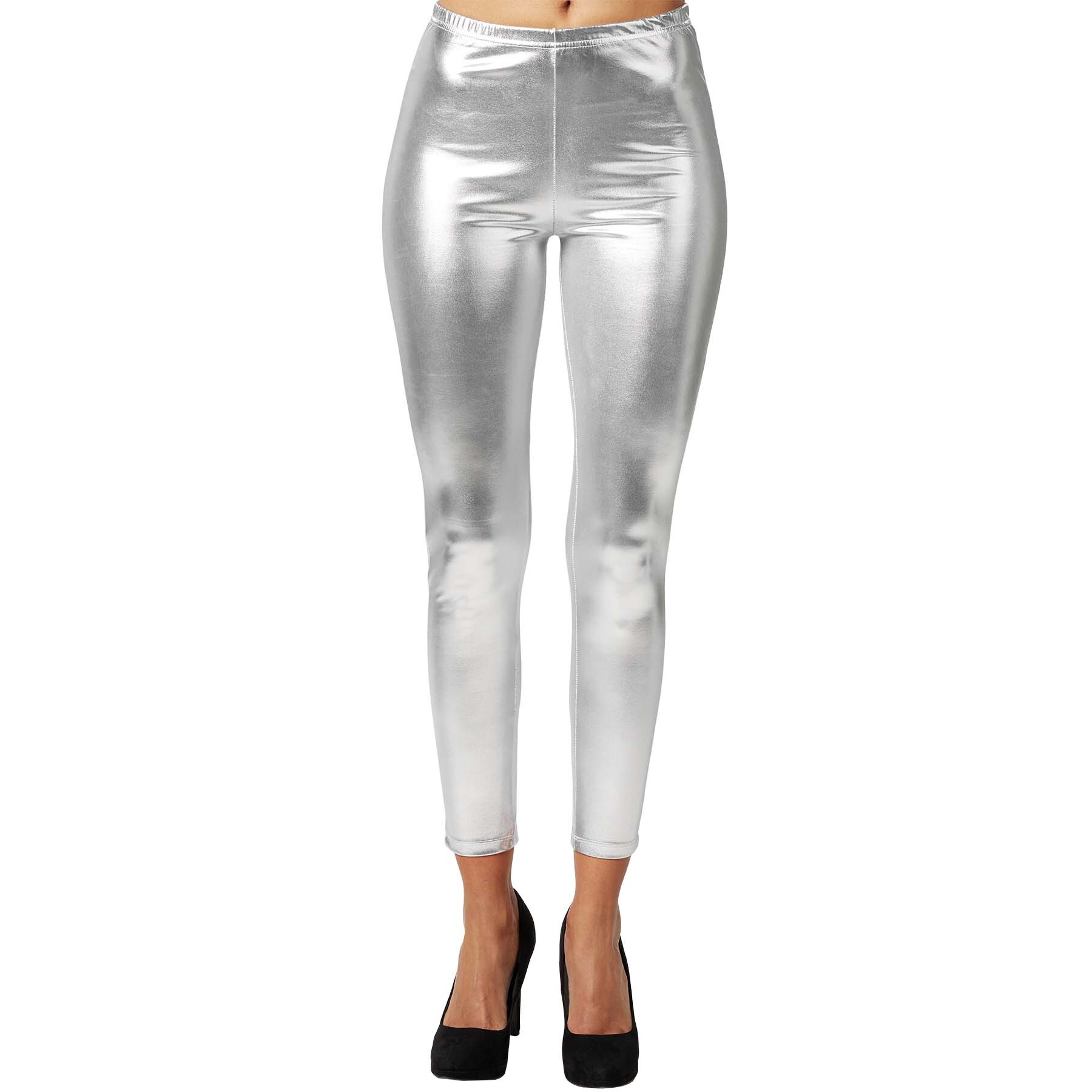 Metallic-leggings