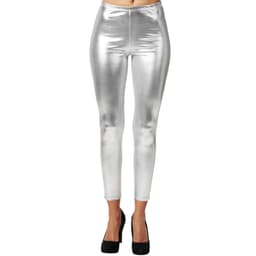 Leggings i metallisk look