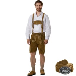 Korte læderbukser Jakob