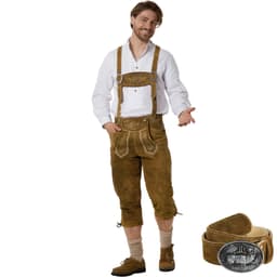 Långa läderbyxor Jakob