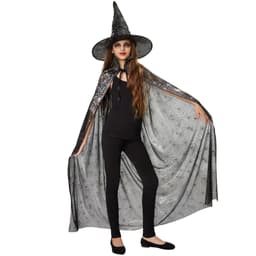 Tillbehör Barnkostym Hatt och cape med Spindelväv
