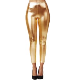 Metallic-leggings