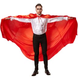 Mystisk kappe med hætte