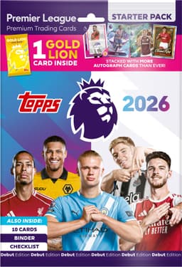 Topps Premier League startpaket samlarkort
