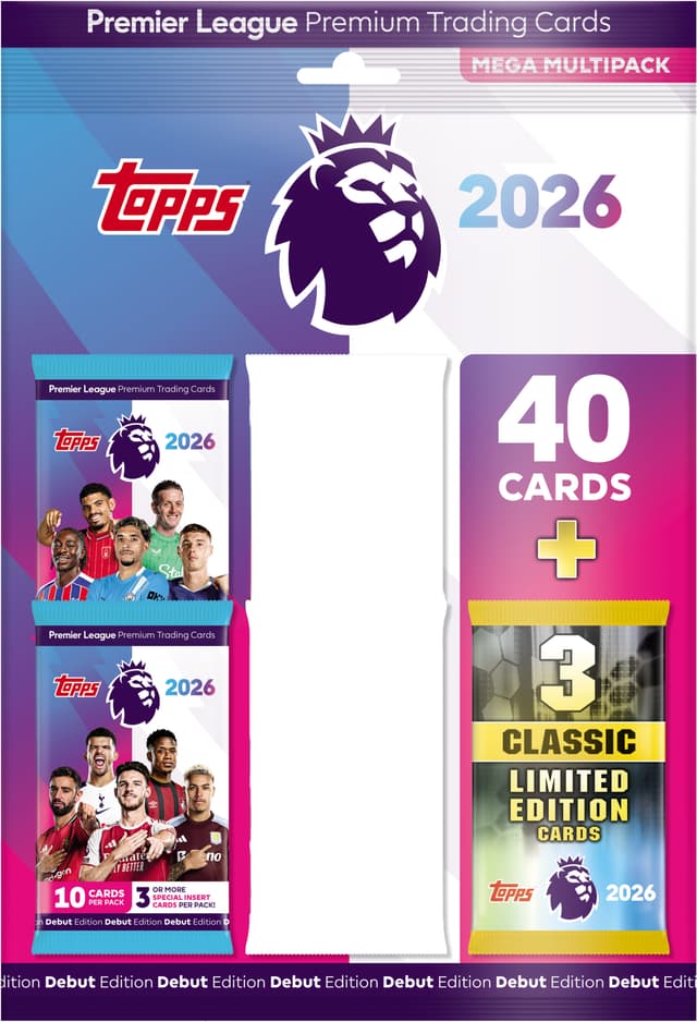 Topps Match Attax Premier League Mega Multipack samlarkort