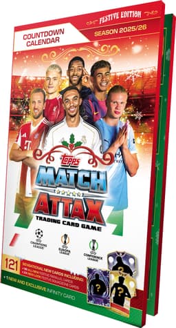 Topps Match Attax Champions League julekalender