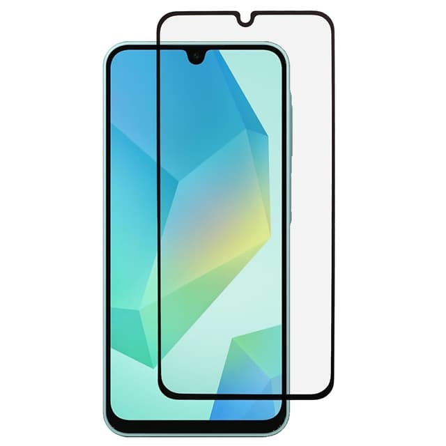 SKALO Samsung Galaxy A17 FULL-FIT Hærdet Glas Skærmbeskyttelse - Sort