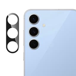 2-PACK SKALO Samsung Galaxy S25 FE 3D Linsskydd/Kameraskydd Härdat Glas - Svart