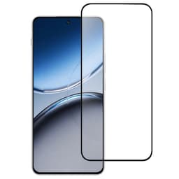 2-KPL SKALO Oneplus Nord 5 Koko Näytön Karkaistu Lasi - Musta