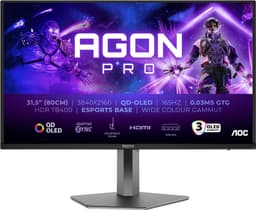 AOC AG326UD 32/UHD/OLED/165Hz/0,03ms/HAS gamingskärm