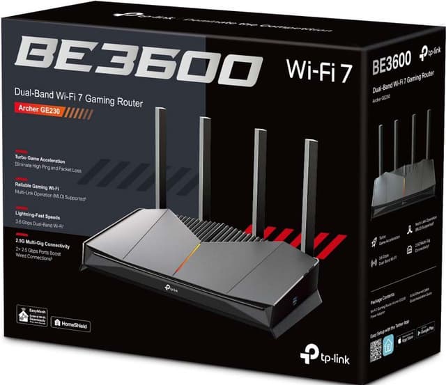 TP-Link Archer GE230 WF7/BE3600 gaming-router | Elgiganten