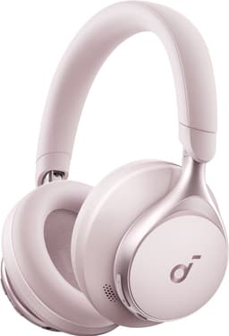 Soundcore Space One trådlösa over-ear-hörlurar (rosa)