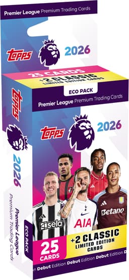 Topps Premier League Eco Pack samlarkort
