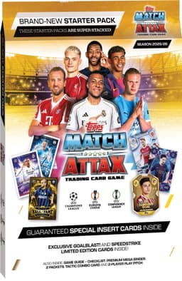 Topps Match Attax Champions League startpaket samlarkort